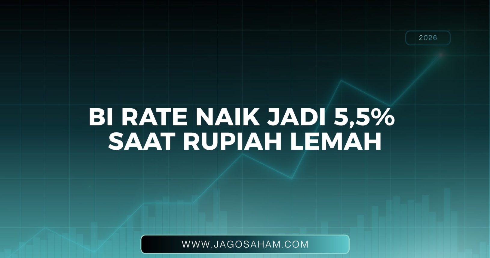 BI Rate Naik Jadi 5,5% Saat Rupiah Lemah