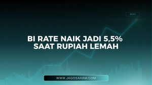 BI Rate Naik Jadi 5,5% Saat Rupiah Lemah