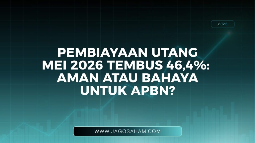 Pembiayaan Utang Mei 2026 Tembus 46,4%: Aman atau Bahaya untuk APBN?